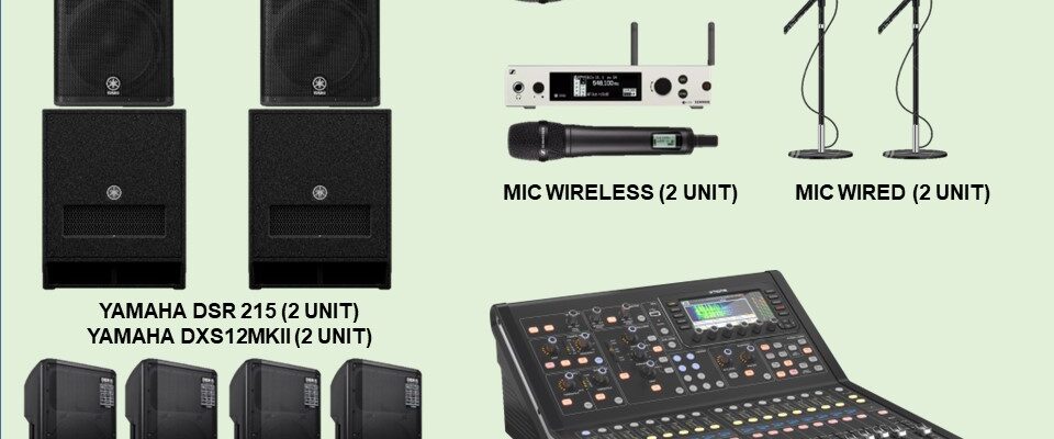 sewa sound system 5000 watt